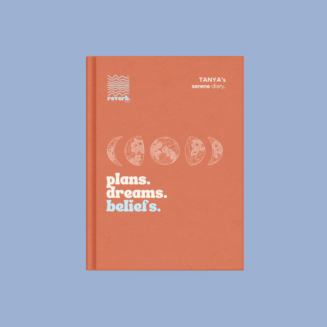 Plans dreams beliefs orange diary 3