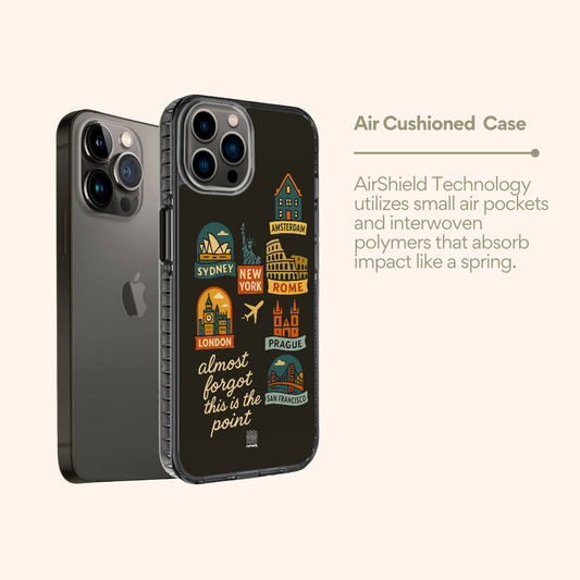 Travel Cities Edition | Phone Case | Clear