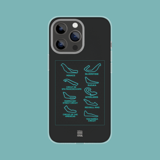 Formula 1 Circuits Phone Case | Iconic Tracks Edition