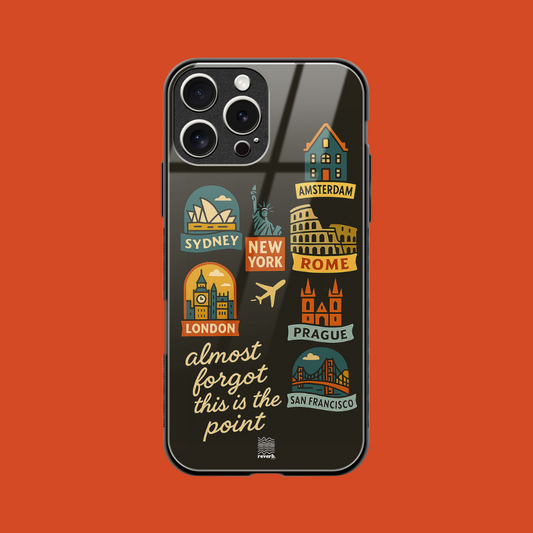 Travel Cities Edition | Phone Case | Clear