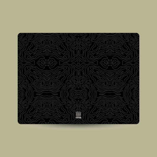 Psychedelic Black | Macbook & Laptop Sleeve
