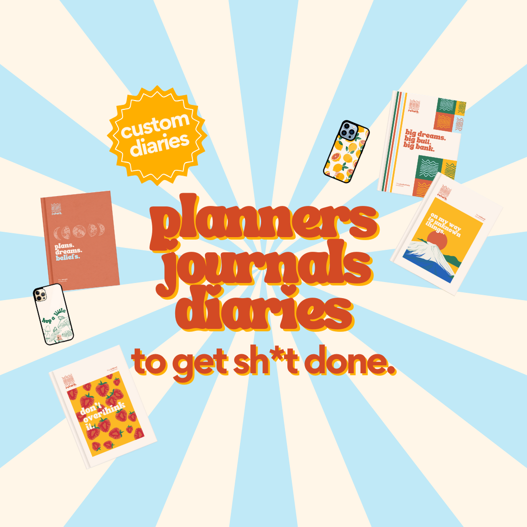 custom diaries planners journals banner 1