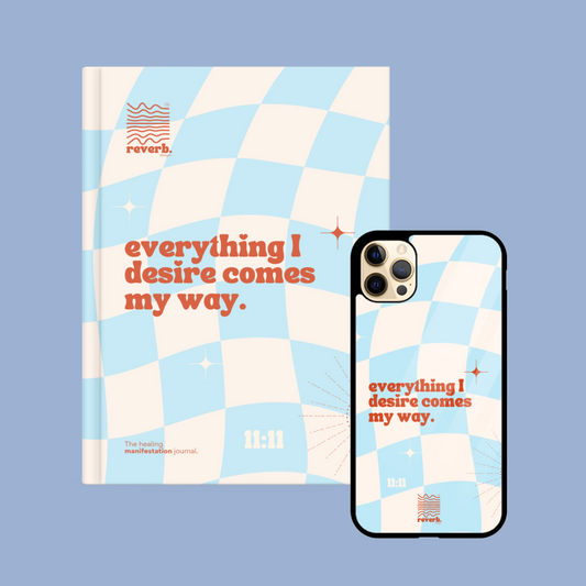 manifestation Journal and phone case 3