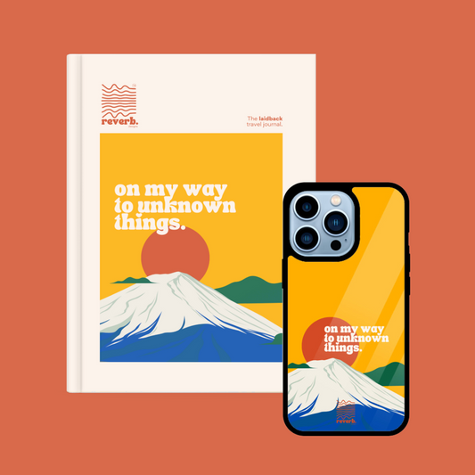 travel journal diary and iphone case 1