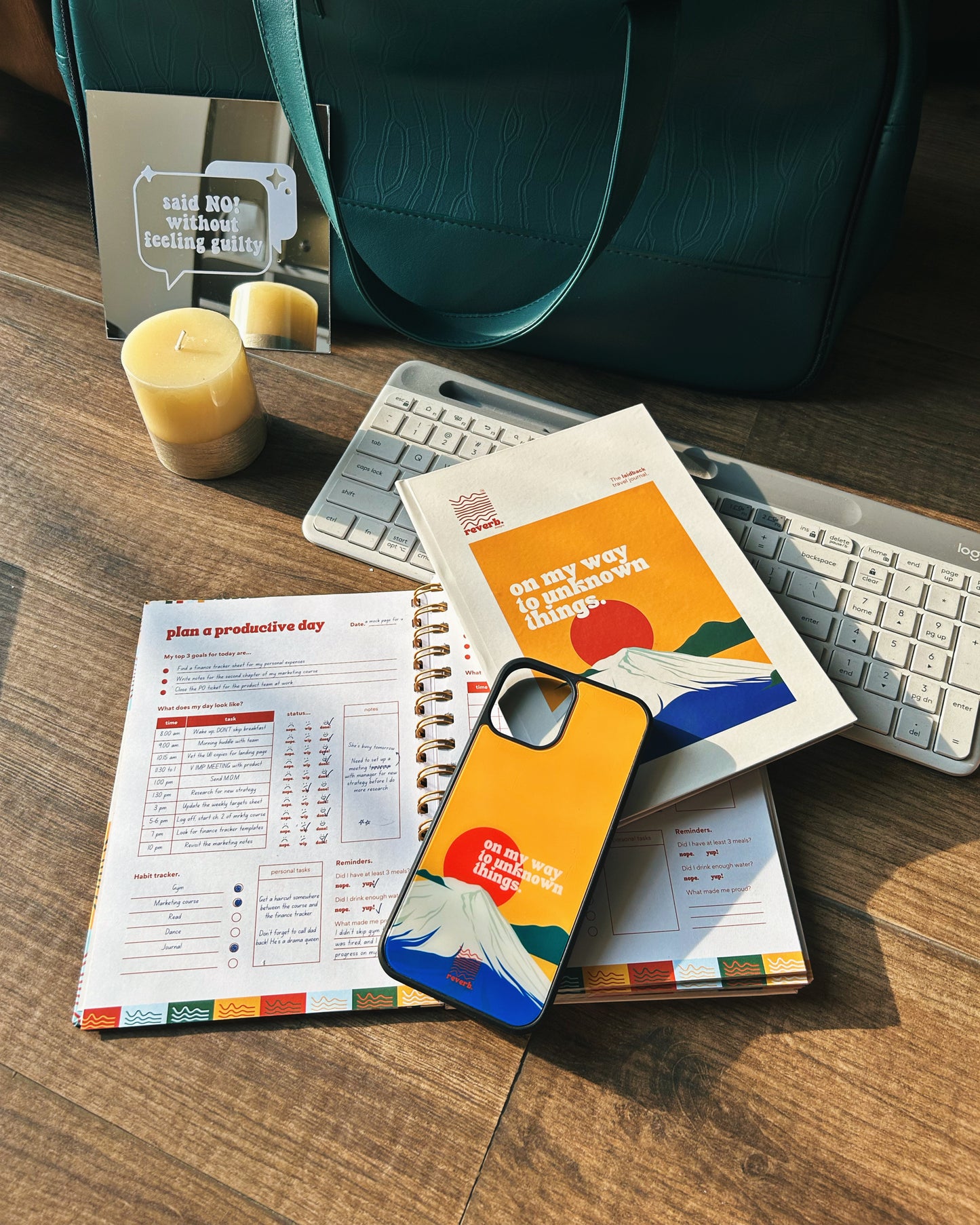 travel journal and phone case 2